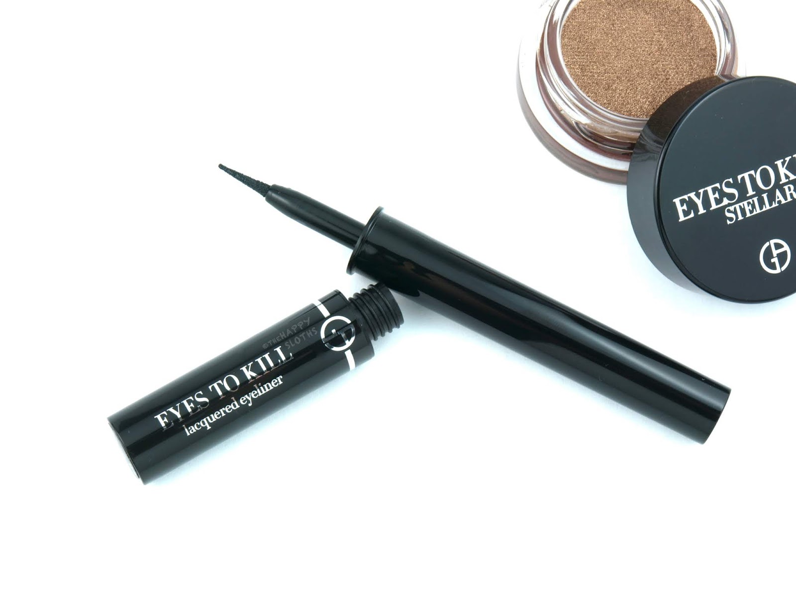 Giorgio Armani Beauty | Eyes to Kill Lacquered Eyeliner in "1 Onyx": Review and Swatches