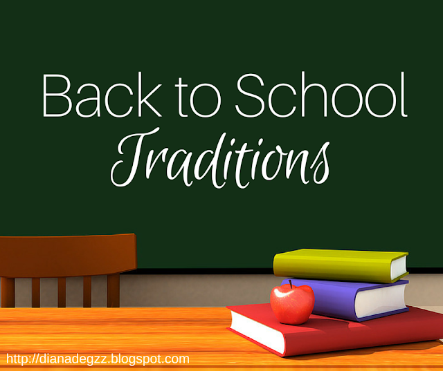 Back to School Traditions.