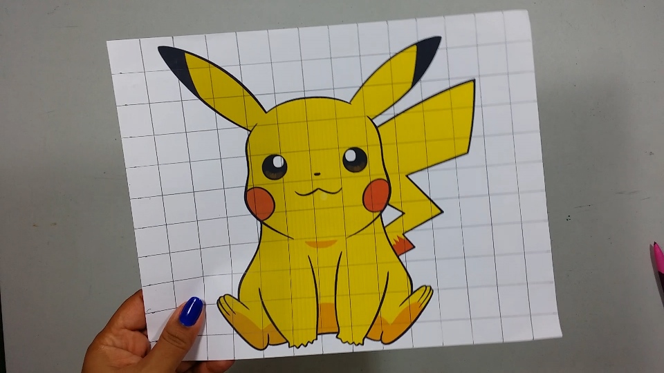 Dibuja Lo Que Tu Quieras Usando Una Cuadricula Manualidades