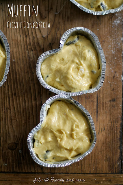 muffin olive e gongorzola