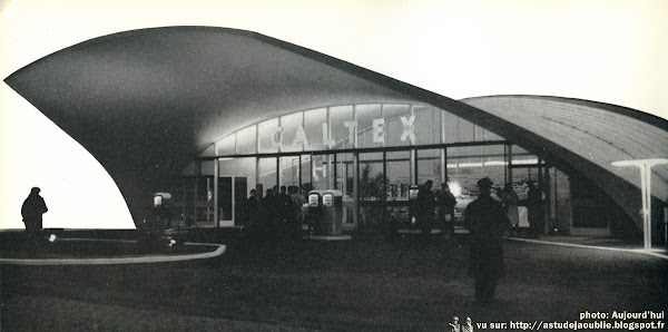 Boulogne-sur-Mer - Station-service Caltex Architecte: Pierre André Dufetel Ingénieur: René Sarger Projet / Construction: 1958-1960 Détruite. Boulogne-sur-Mer - Station-service Caltex Architecte: Pierre André Dufetel Ingénieur: René Sarger Projet / Construction: 1958-1960 Détruite.
