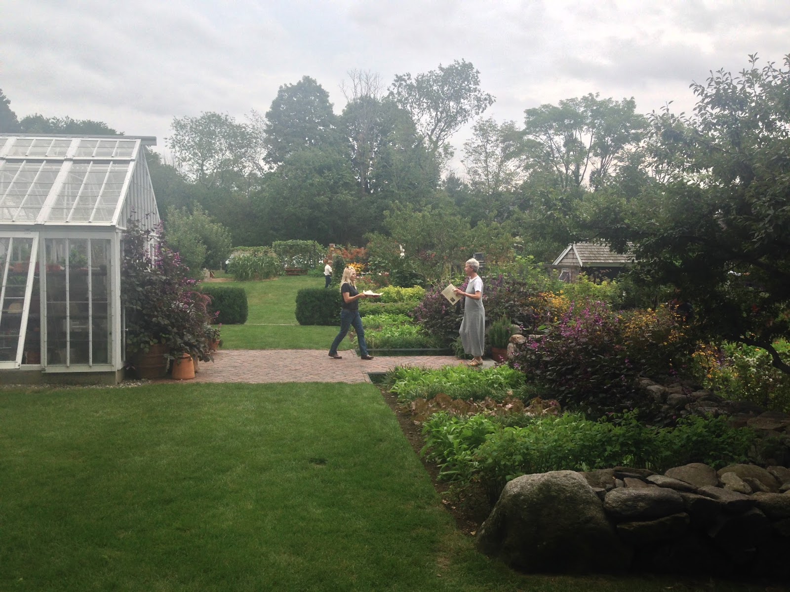 In a Garden Gardens at Clock Barn—Home of Maureen & Mike Ruettgers