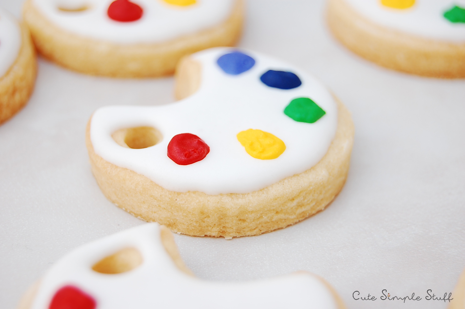 Painter Palette Cookie