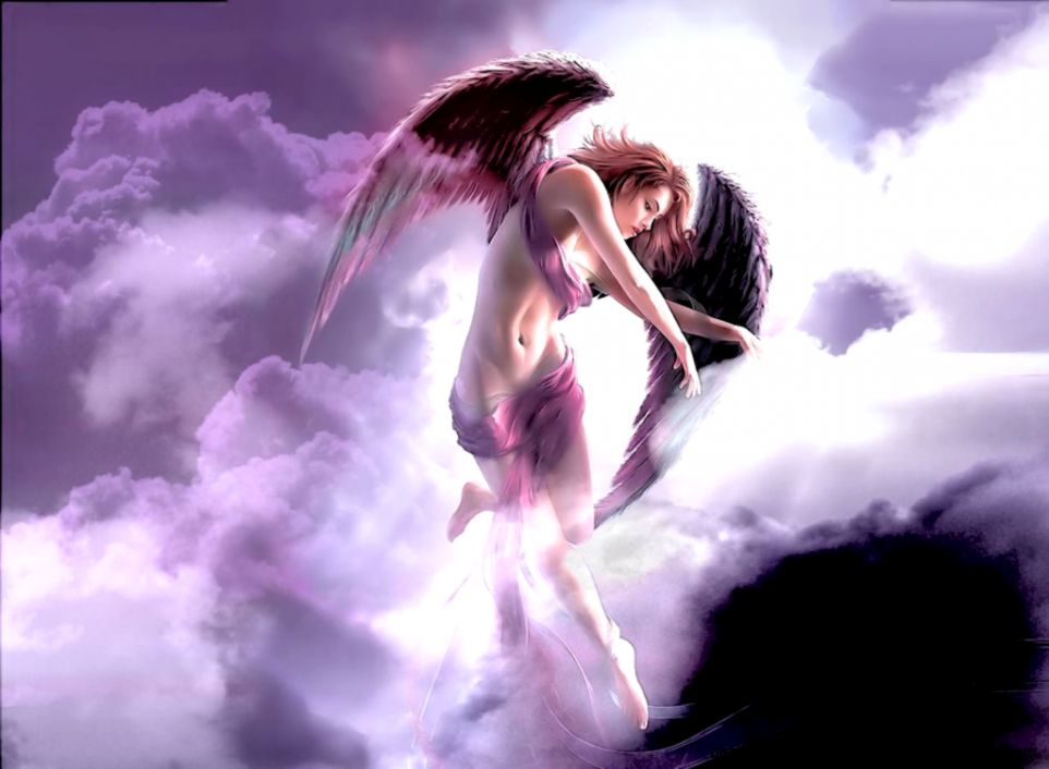 Dreamy Fantasy Angels Soldiers Wallpaper Creative Graphics