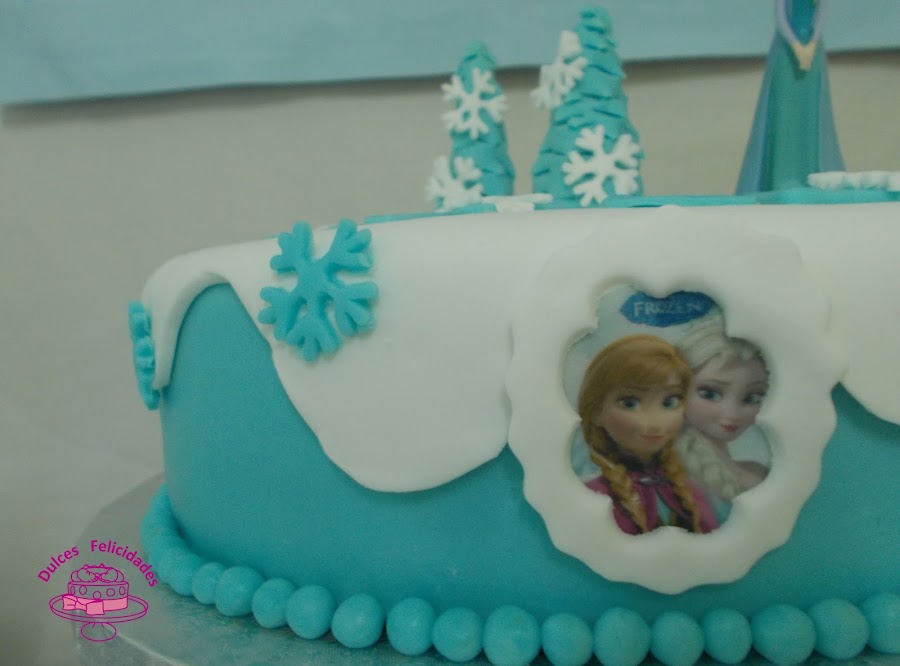 Tarta Fondant Frozen