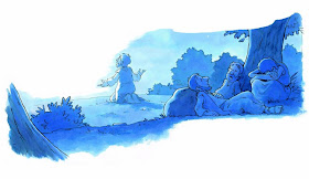 Jesús orando en el Huerto