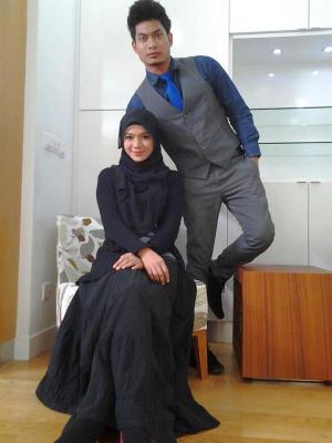 Amran Ismail dan Diana Amir Bercinta Dalam Drama