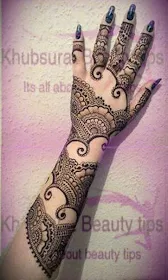 New mehndi design 2014