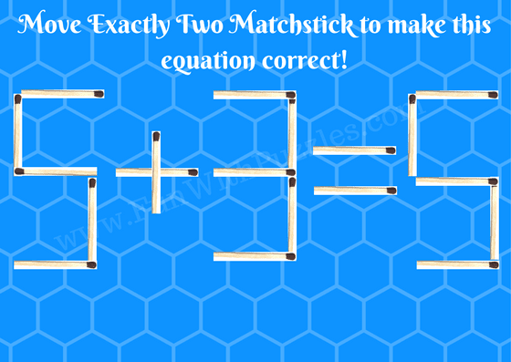 Did you solve it? Are you a match for these match puzzles?, Mathematics