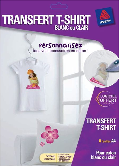 http://www.avery.fr/avery/fr_fr/Produits/Produits-pour-la-maison/Transferts-T_shirt/Transfert-tee_shirt-pour-textiles-en-coton-blancs-ou-clairs_C9405_8.htm?N=4294967261&Ns=&refchannel=7562b00ac6830210VgnVCM1000002118140aRCRD