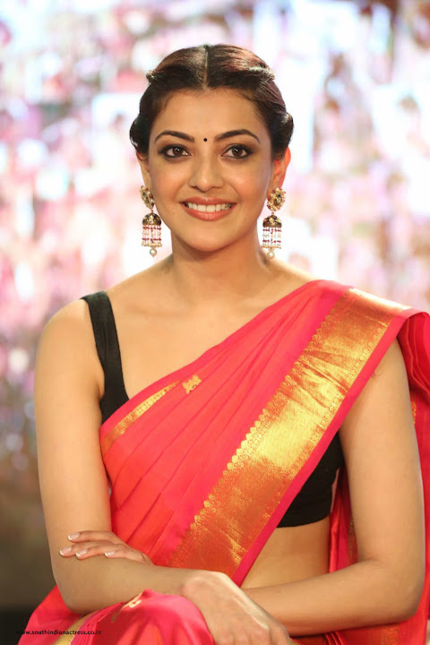 Kajal Agarwal at Nene Raju Nene Mantri Audio Launch