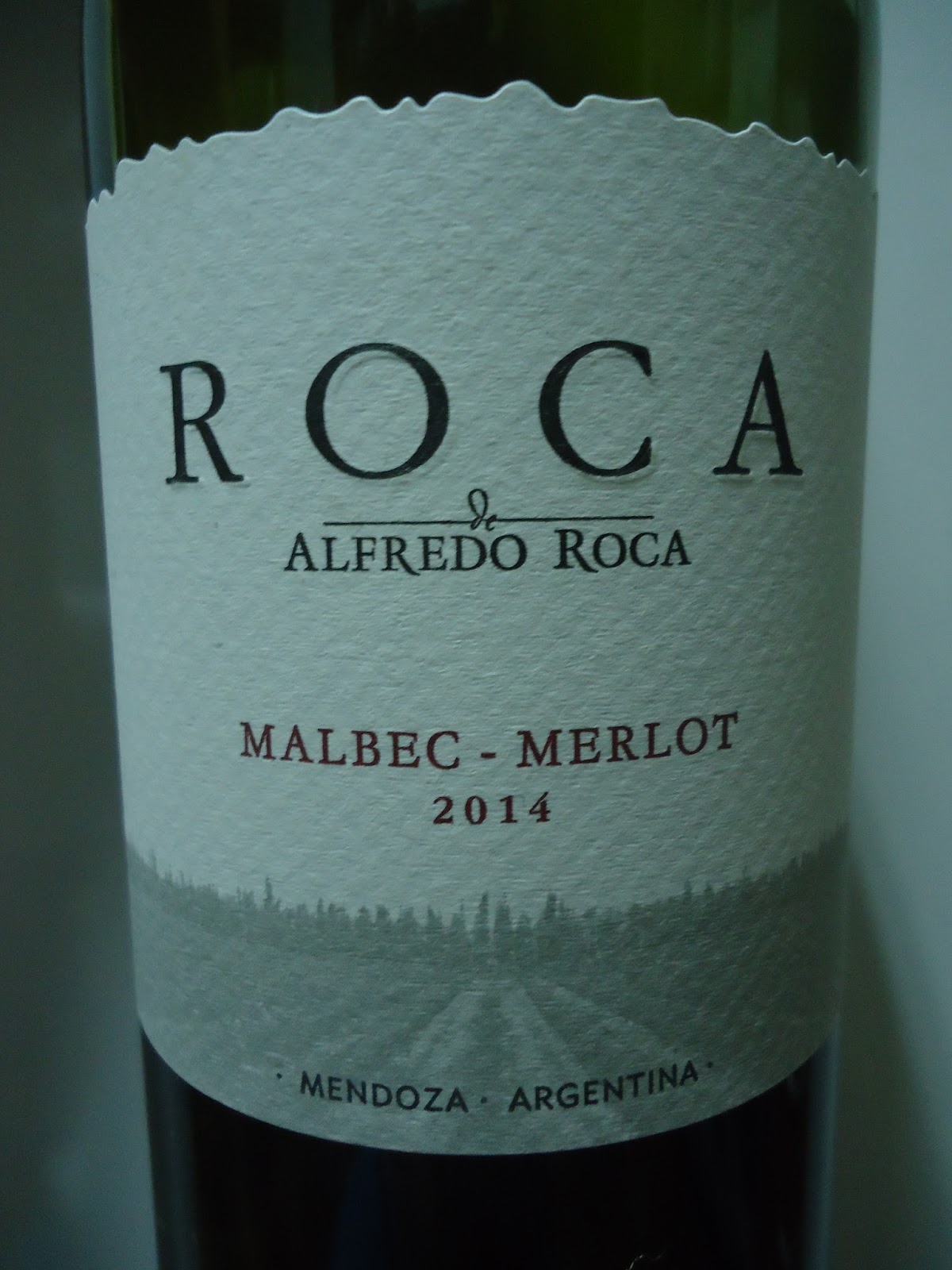 AMO VINHOS: Roca - Alfredo Roca Malbec / Merlot 2014