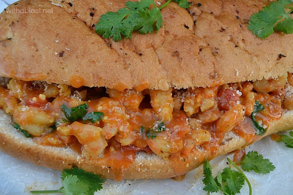 Curry Shrimp Sub is the perfect Friday night dinner or anytime weekend lunch - even kids love this mildly spiced shrimp sandwich.