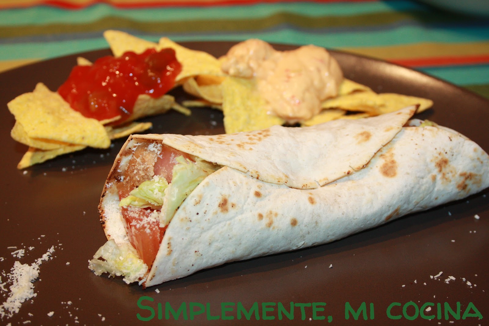 Simplemente, mi cocina Fajitas de pollo