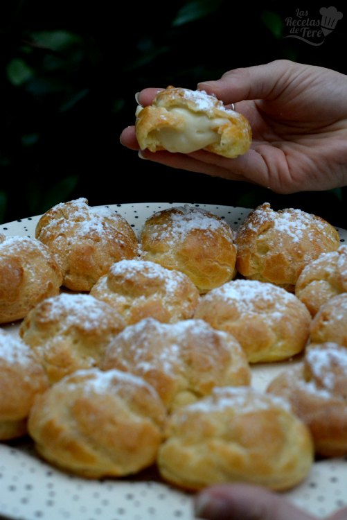 Maravillosos éclairs rellenos con crema al coco tererecetas 04