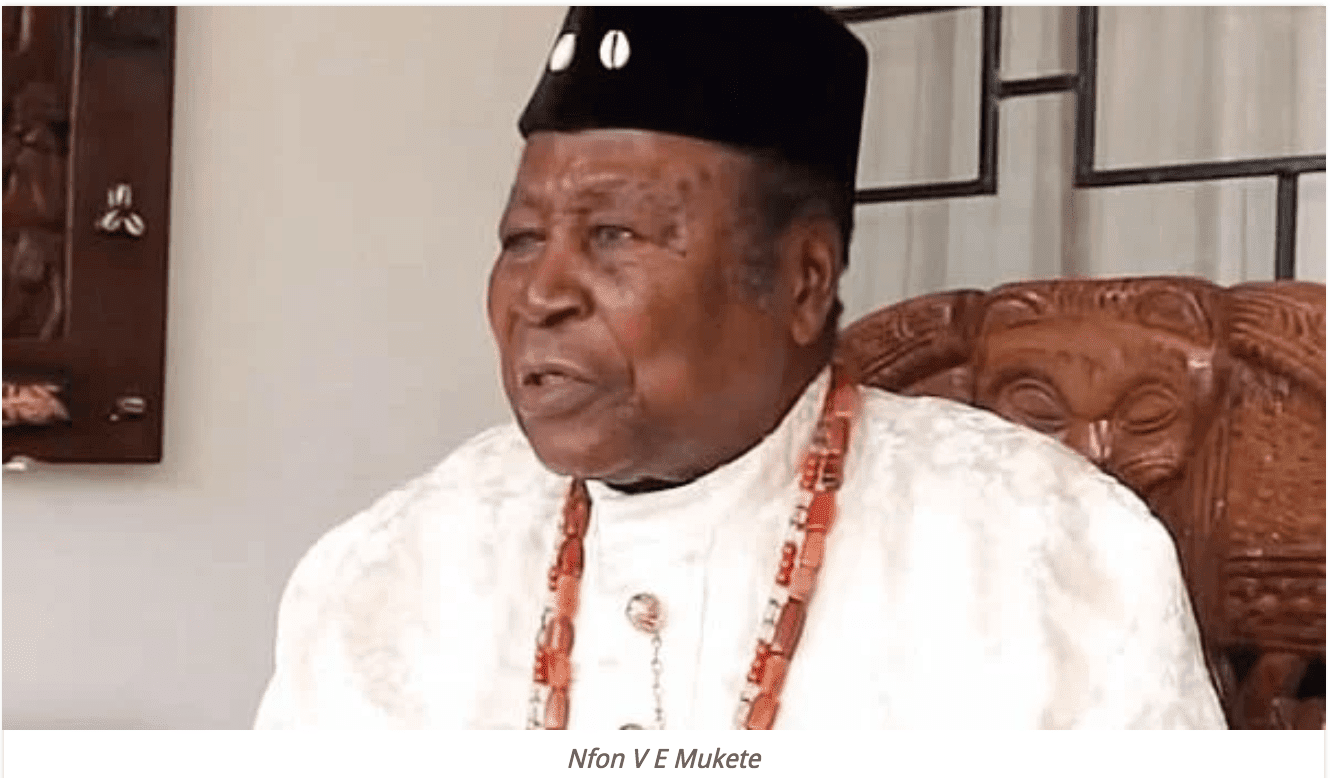 Cameroon's oldest Senator, 100 years old Chief Mukete abandons post in