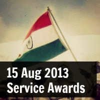 15 Aug 2013 Service Awards