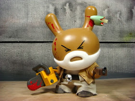 World War Gee: Grandpa McGrizzled 8 Inch Custom Dunny Vinyl Figure by Huck Gee