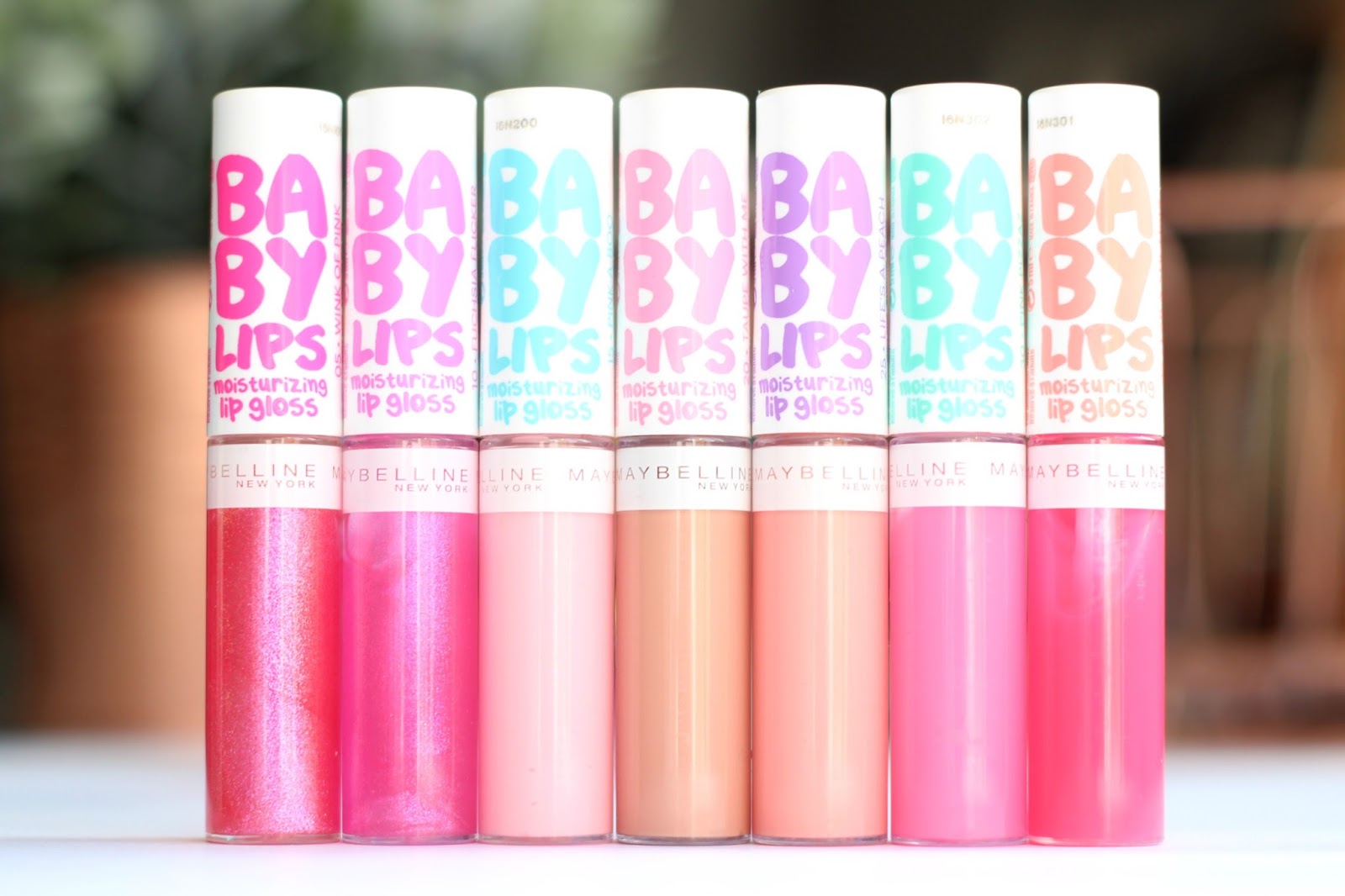 NEW Maybelline Baby Lips Moisturising Lip Gloss Collection