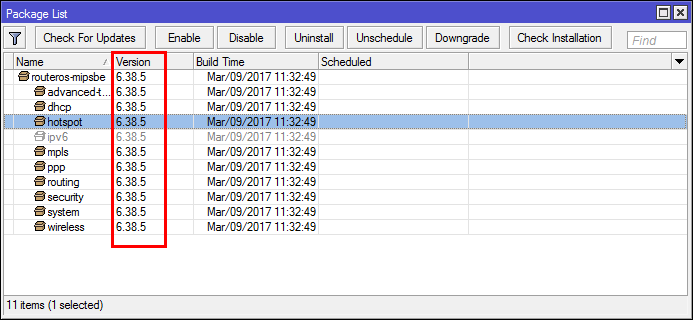 Mikrotik downgrade. Mikrotik downgrade