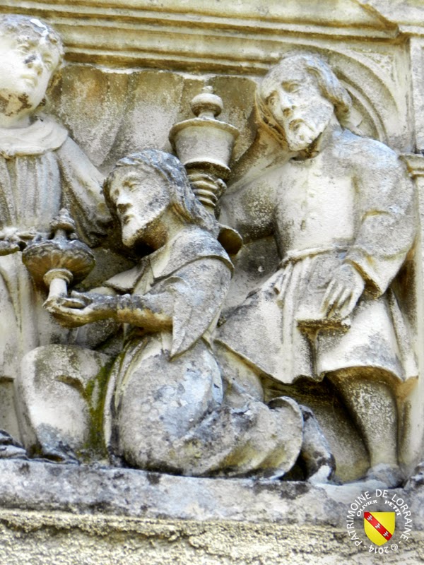 BALLEVILLE (88) - Retable (XVIe siècle) - Adoration des Mages