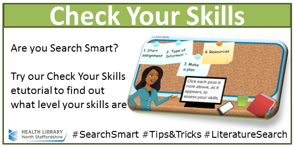 Screen-shot of the Check Your Skills etutorial