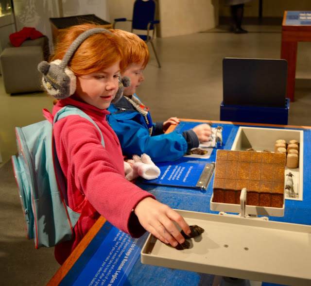 Great Days Out with Northern  | Our Day Trip to Carlisle by Train - kids play in Roman exhibition at Tullie Museum