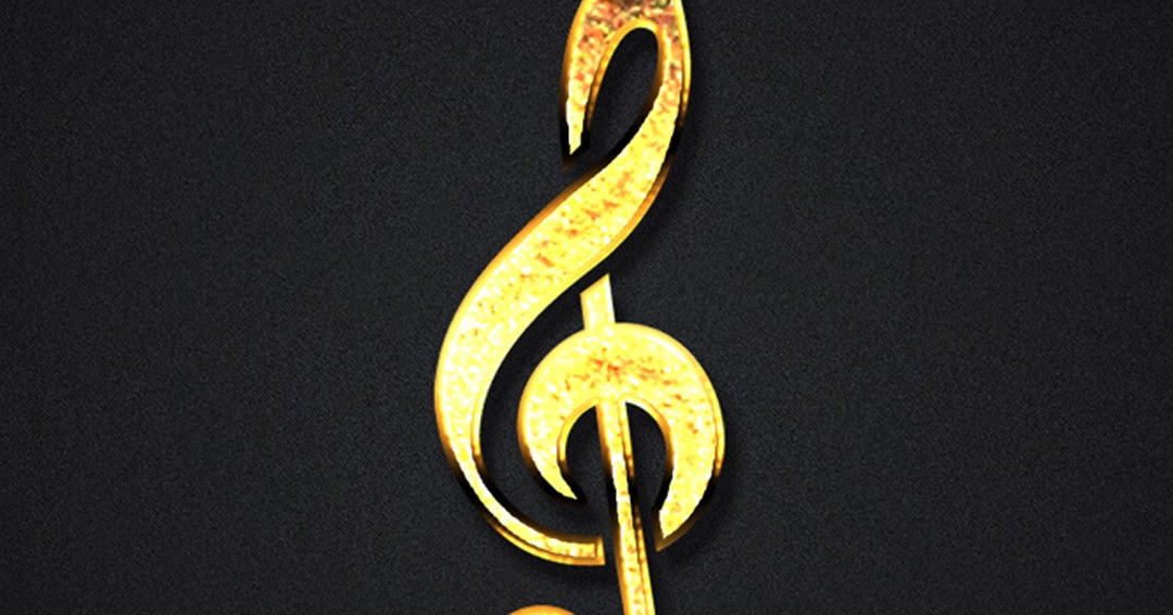 Golden Music Background iPhone 7 and iPhone 7 Plus HD Wallpaper HD