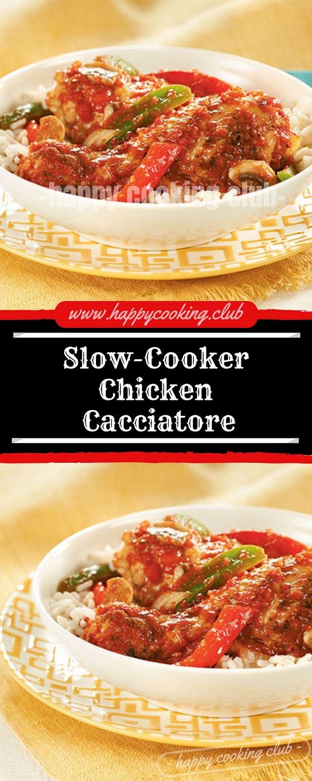 Slow-Cooker Chicken Cacciatore