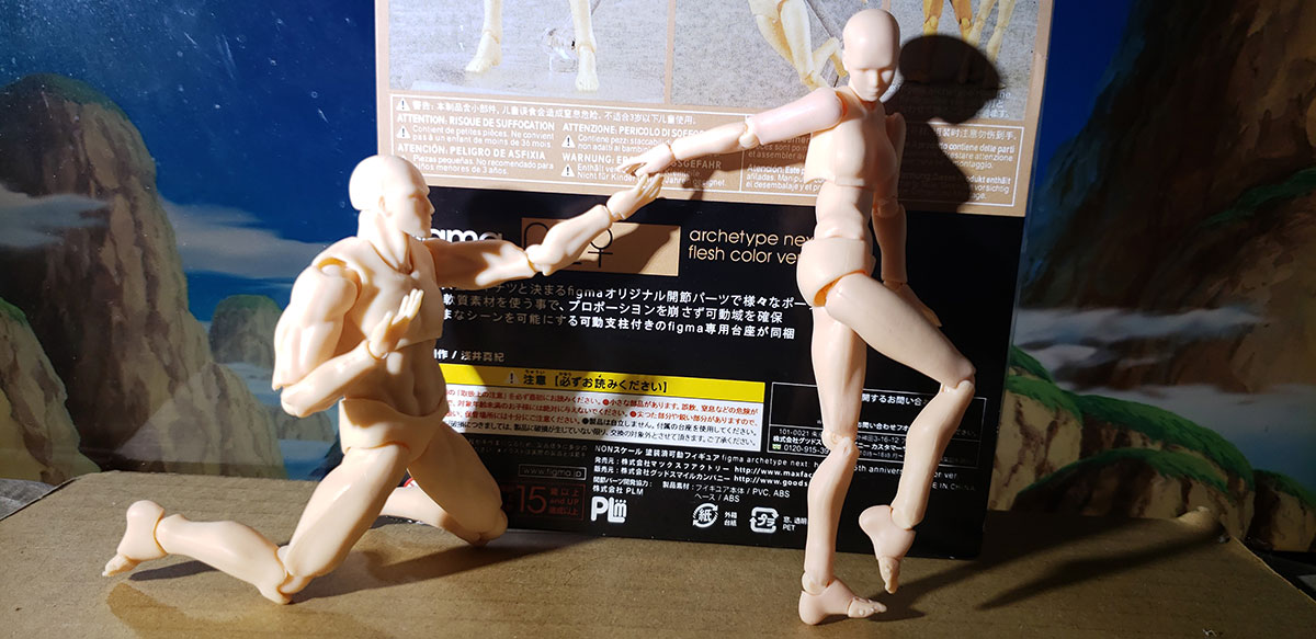 Figma He and She Next Archetypes (Bootleg/Knockoff) 14-pose5