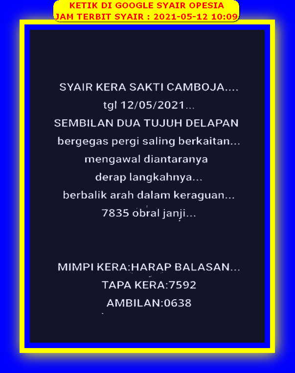 PREDIKSI SYDNEY COJEEL