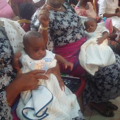 d Photos: 49 year old woman gives birth to a set of twins 14 years after marriage in Lagos