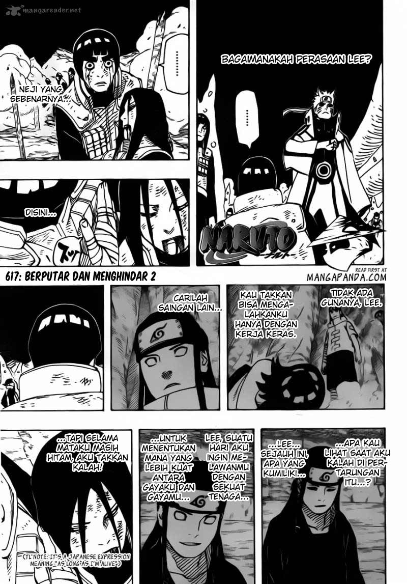 Manga naruto page 01