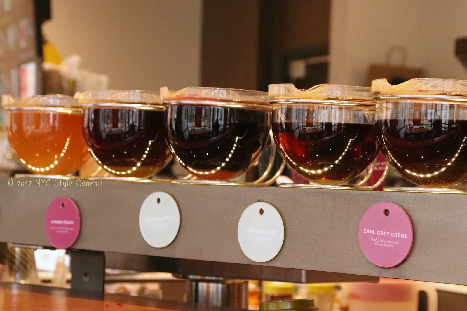 A Visit to Argo Tea Cafe' NYC, Style & a little Cannoli