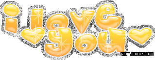 I love you Glitters for (Facebook-Twitter-MySpace-Friendster) | latest