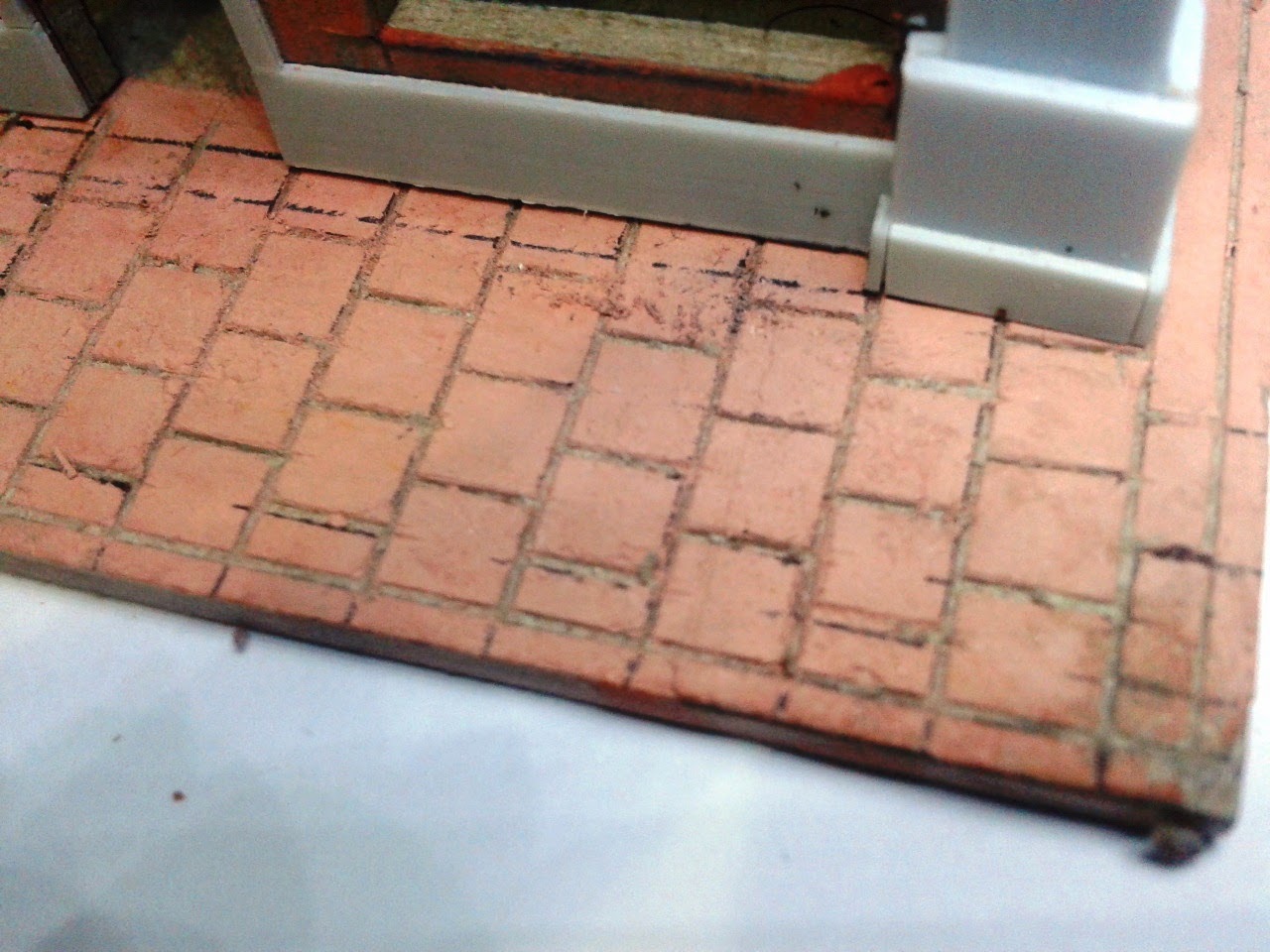 reddiorama Downtown Diorama Part 04 (making the base)