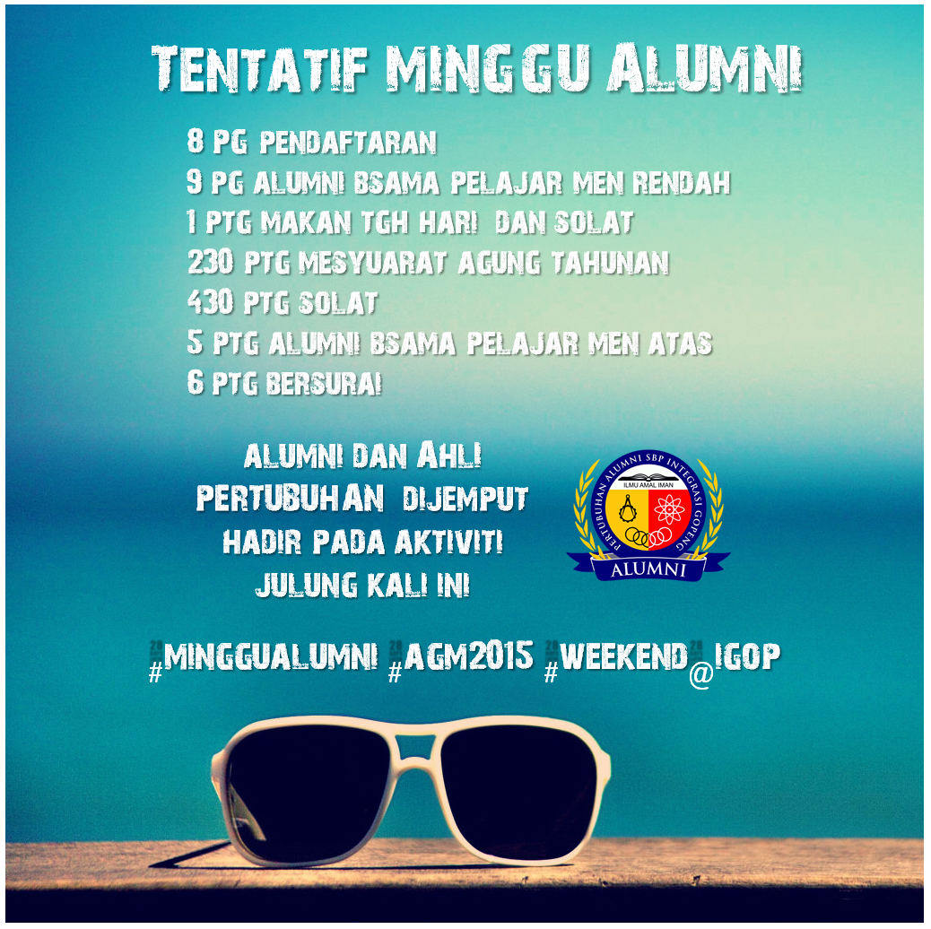 PERTUBUHAN ALUMNI SBP INTEGRASI GOPENG