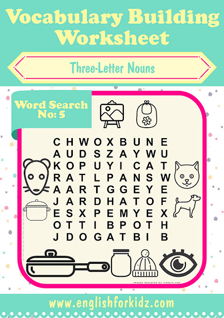 Printable work search worksheets for school