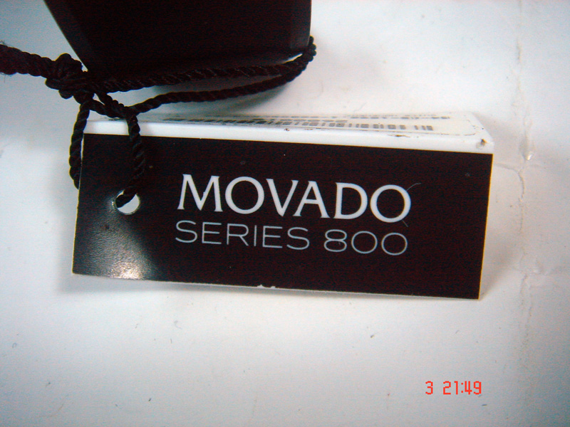 Movado series 800 chronograph quartz (sold) .