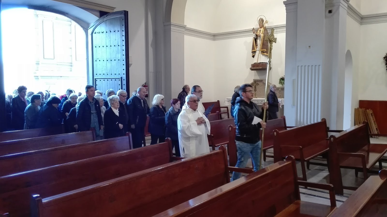 Peregrinació parròquies St. Pere i La Sang (1-5-2016)