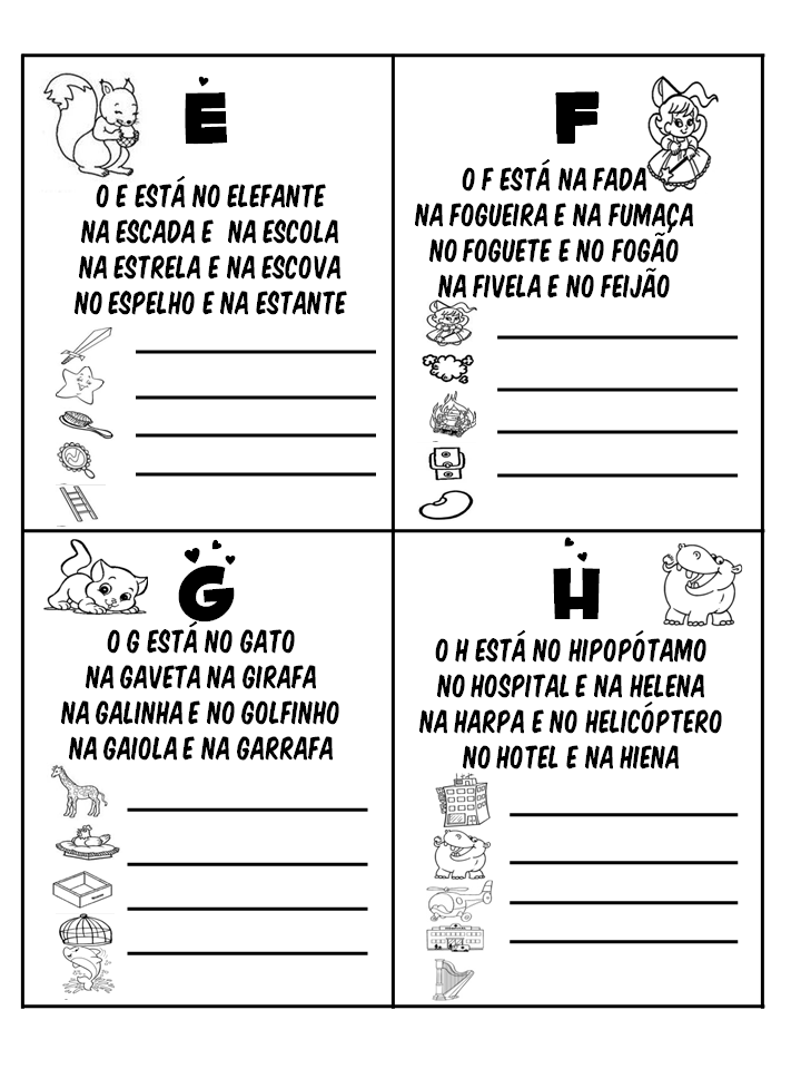 Aprendendo com a Tia Debora: ALFABETO TEXTO