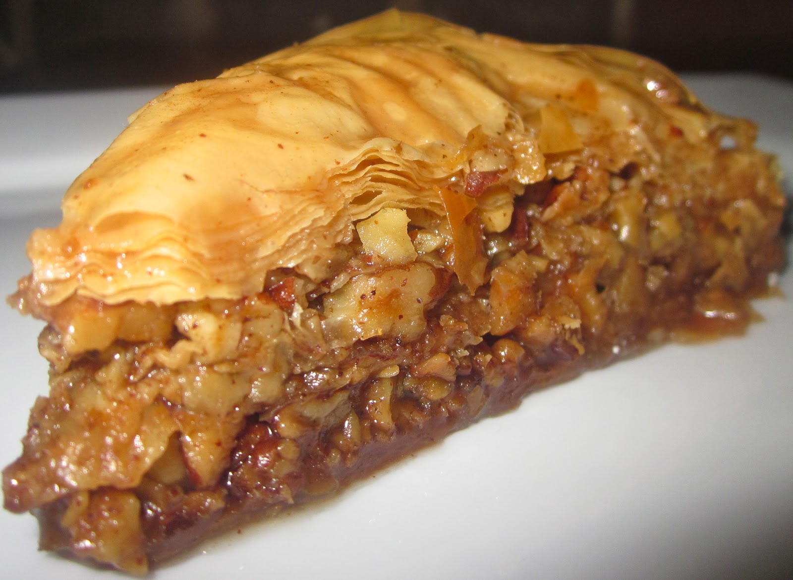 Haute + Heirloom Brown Butter Baklava with a Spiced Honey Soaking Syrup