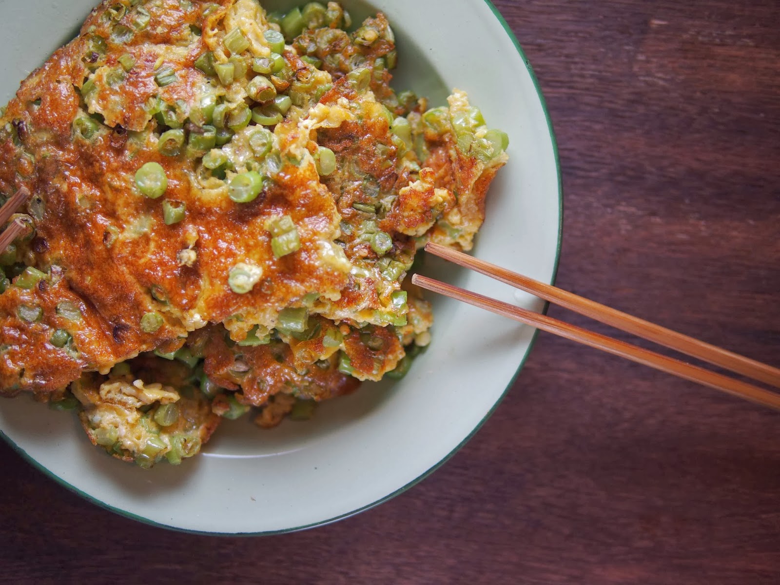 Foodmanna Green bean omelette