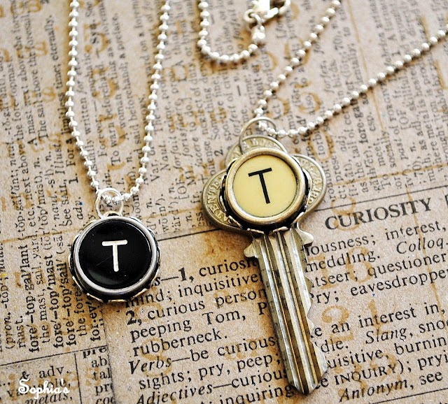 Recycle Old Typewriter Keys into Jewelry! / The Beading Gem