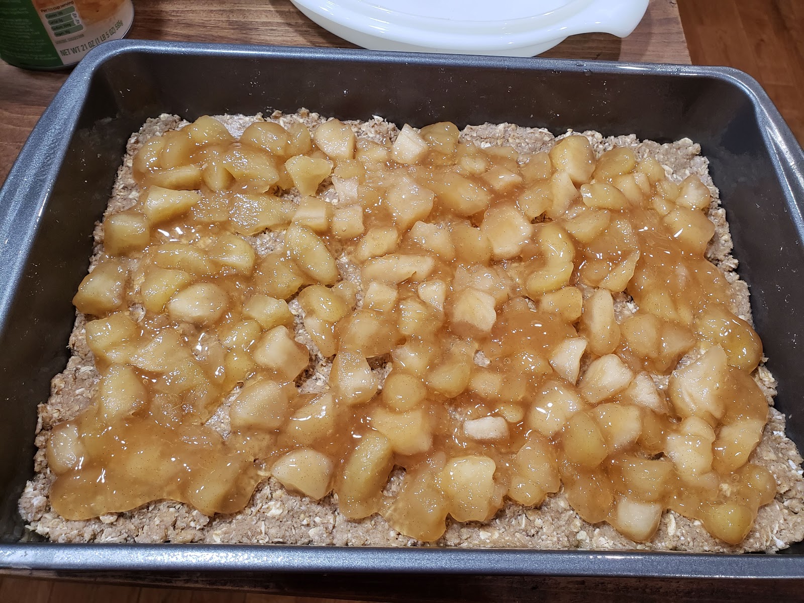 My Patchwork Quilt CINNAMON APPLE PIE BARS