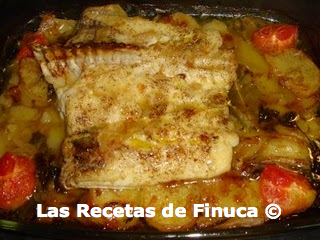image of Las Recetas de Finuca: Lomos de merluza al horno
