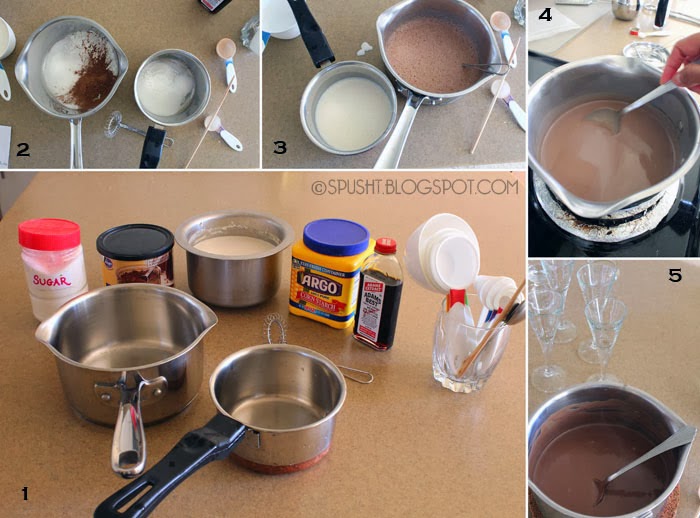Spusht | Homemade Chocolate Pudding Cornstarch and Cocoa Recipe