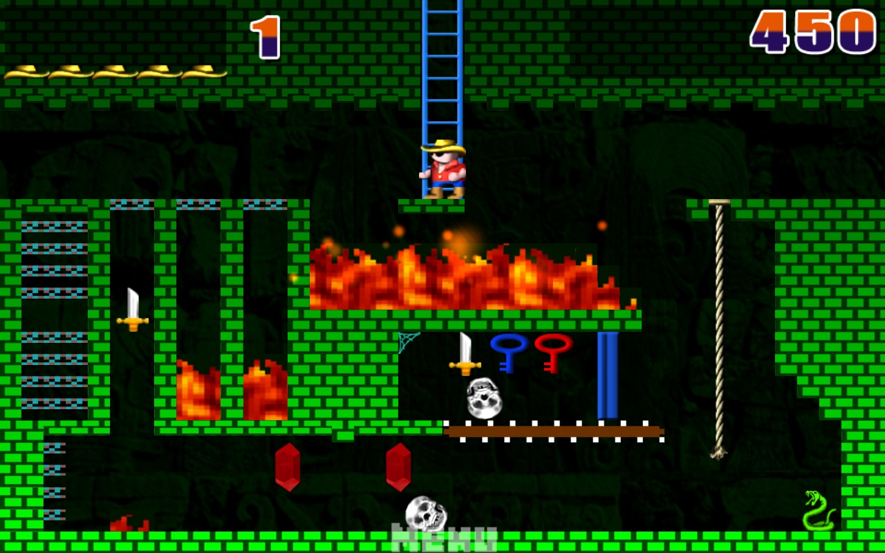 Indie Retro News Montezuma's Revenge Platforming classic now