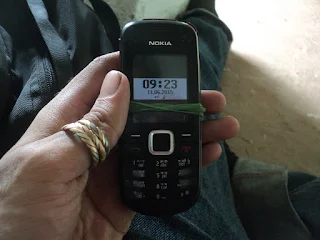 The small temple shrine at the summit of Kabbaladurga hill.