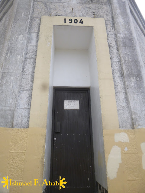 Door of Bagacay Point Lighthouse in Lilo-an, Cebu